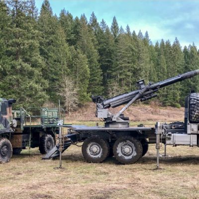 Brutus 155mm Mobile Artillery System